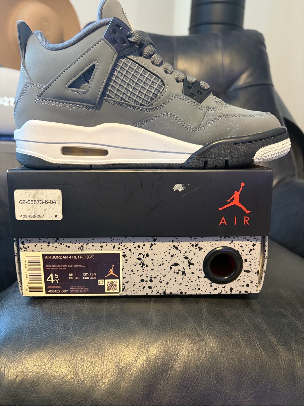 Air Jordan 4 Retro Cool Grey